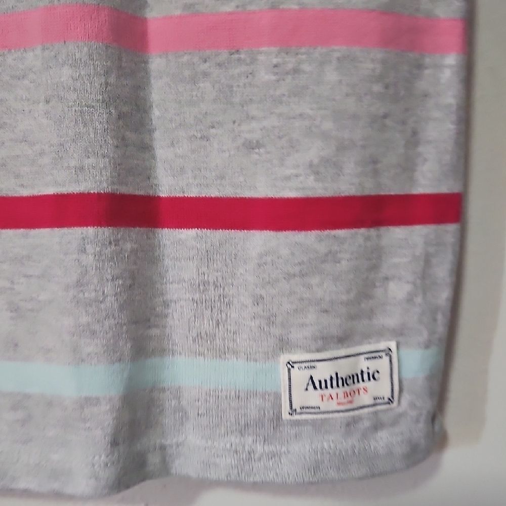 Talbots Multicolor Striped Top M - Picture 3 of 6